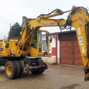 foto NIE AKTUALNE 18t kolej mobil koparka Terex 1404 ZW tylko export