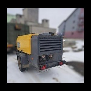foto 14bar kompresor pryczepa doky 12m3/min Atlas Copco XAVS186